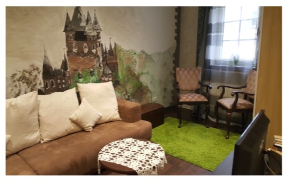 Wohnzimmer Ecksofa